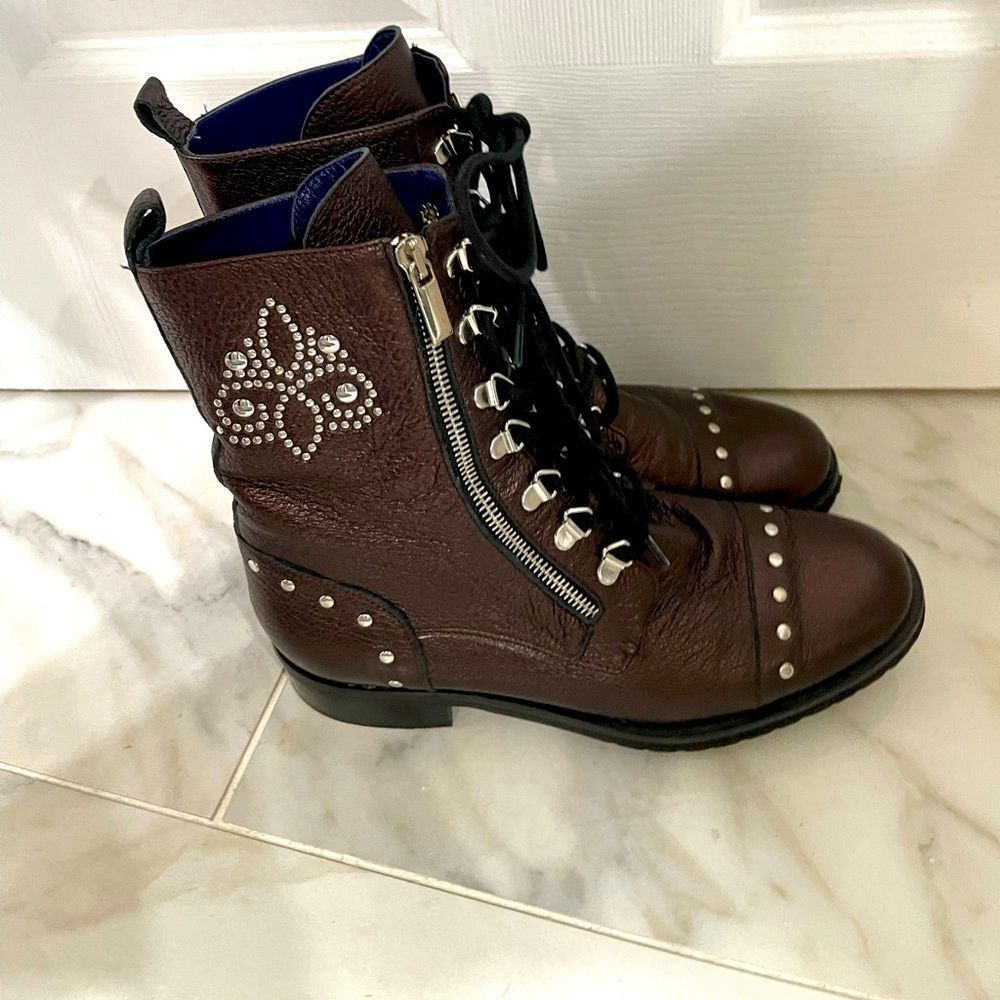 Valentina Rangoni Barcellona Studded Boots